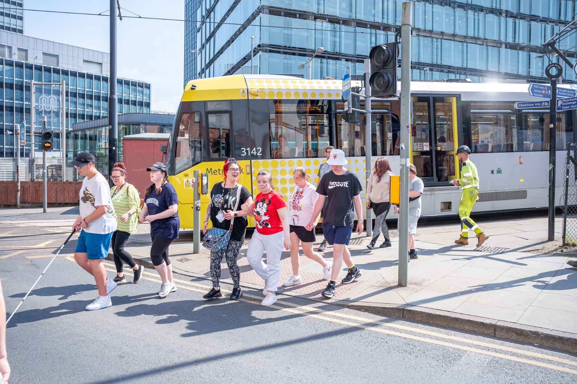 People walking in City